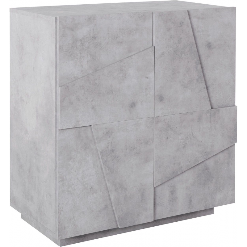 Credenza Ping 80 – 2 ante – Cemento Bronx