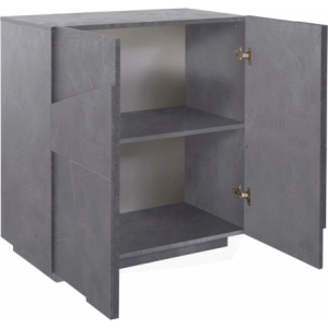 Zoom Credenza Ping 80 – 2 ante – Ardesia