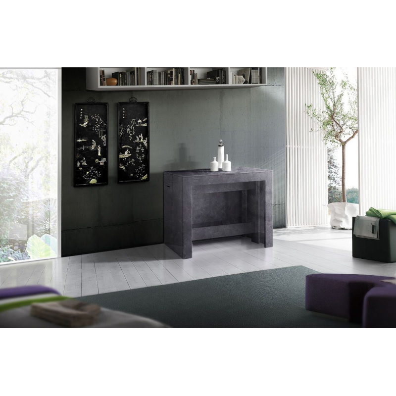 Console Estendibile Pratika – 52cm fino a 3 metri – Ardesia
