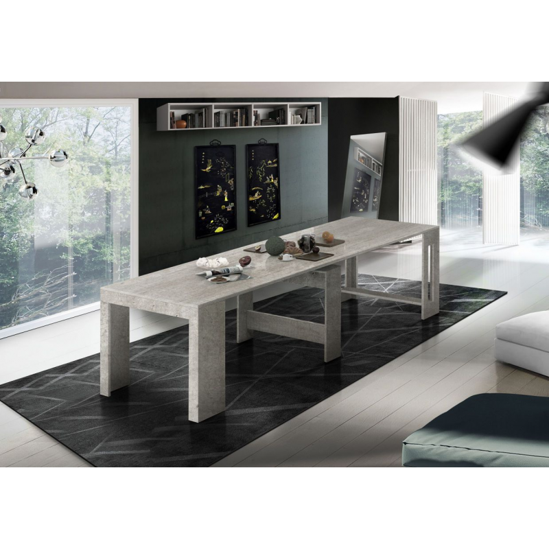 Console Estendibile Pratika – 52cm fino a 3 metri – Cemento