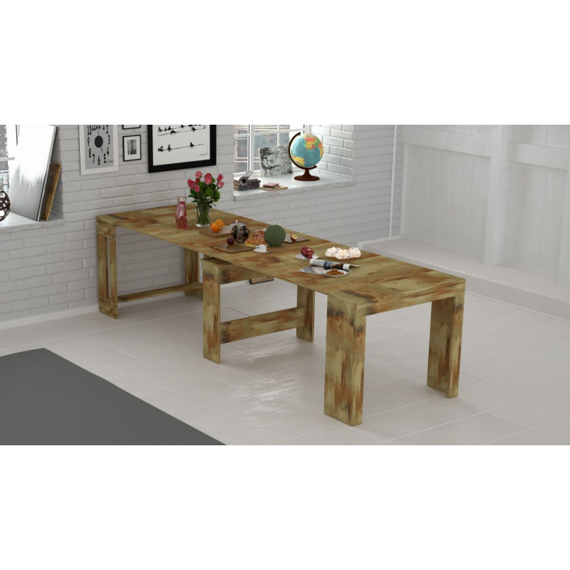 Console Estendibile Pratika – 52cm fino a 3 metri – Acero