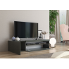 Mobile Porta TV Daiquiri – 155cm – Antracite Lucido