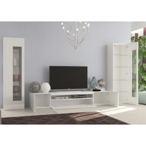 Zoom Set Soggiorno Daiquiri – 290x162x40 – Bianco Lucido