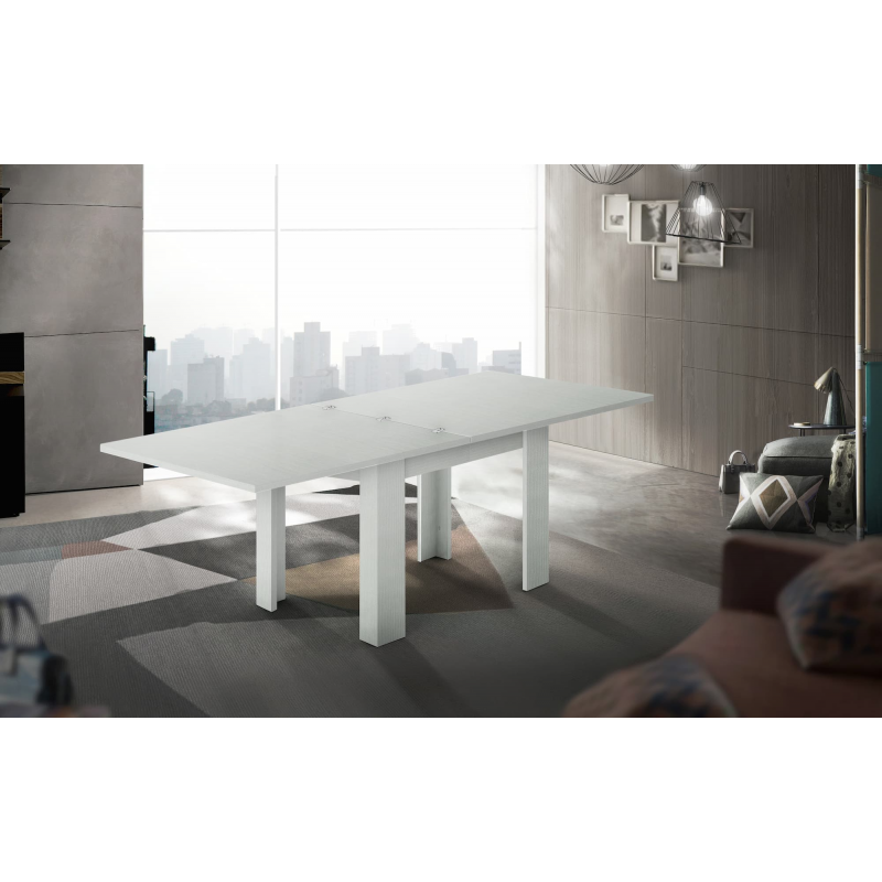 Tavolo allungabile Jesi – 90/180x75x90 – Larice Bianco