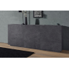 Credenza Vega 180 – 2 ante/3 cassetti – Ardesia