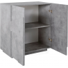 Credenza Ping 80 – 2 ante – Cemento Bronx