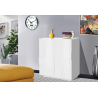 Credenza Ping 80 – 2 ante – Bianco Lucido