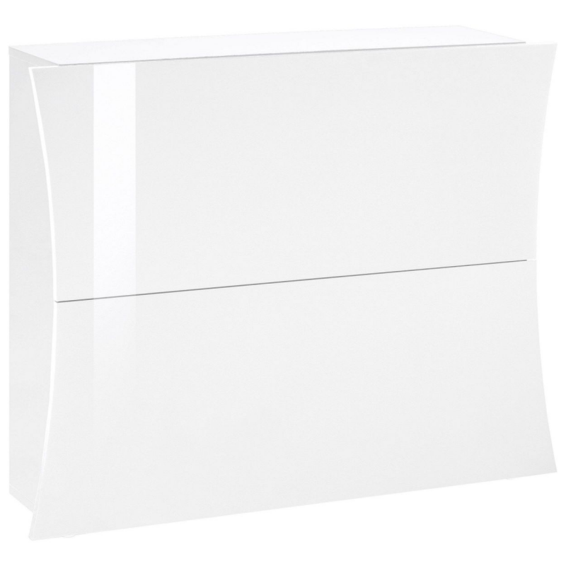 Scarpiera Arco – 2 ante – 101x81x26 – Bianco Lucido