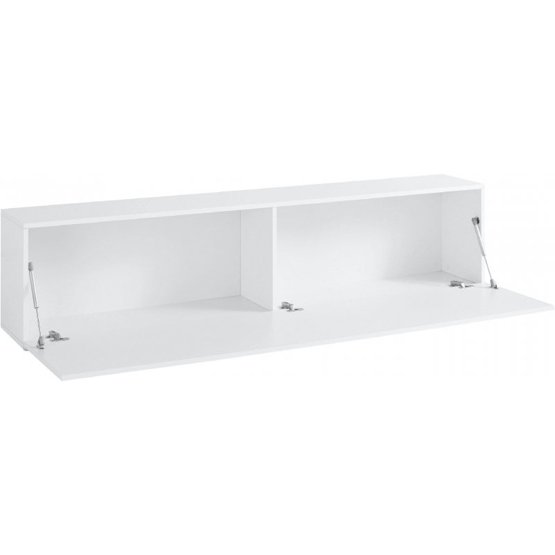 Mobile Porta TV Maruska – 1 anta a ribalta – 180x40x30 – Bianco Lucido