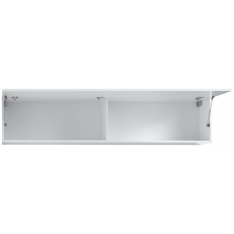 Pensile Maruska – 1 anta a ribalta – 180x40x30 – Bianco Lucido