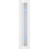 Vetrina Maruska – 1 anta – 40x180x30 – Bianco Lucido