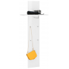 Appendiabito Magic – 50x147x27 – Bianco Lucido