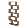 Libreria Calli – 84x192x24 – Acero Pereira
