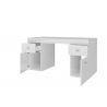Scrivania Sliding 130 con piano allungabile – Bianco Larice