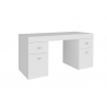 Scrivania Sliding 130 con piano allungabile – Bianco Larice