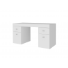 Scrivania Sliding 130 con piano allungabile – Bianco Larice