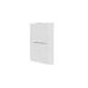 Scrivania ad angolo Dalia – Richiudibile – 70x140x57 – Bianco Lucido