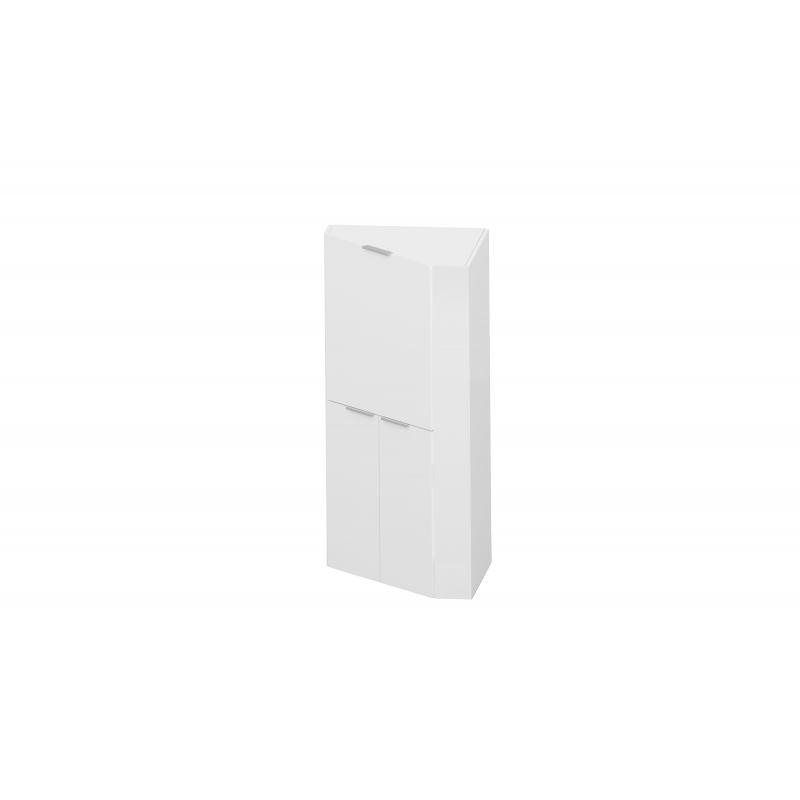 Scrivania ad angolo Dalia – Richiudibile – 70x140x57 – Bianco Lucido