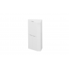 Scrivania ad angolo Dalia – Richiudibile – 70x140x57 – Bianco Lucido