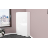 Scrivania ad angolo Dalia – Richiudibile – 70x140x57 – Bianco Lucido