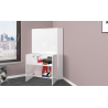 Scrivania ad angolo Dalia – Richiudibile – 70x140x57 – Bianco Lucido