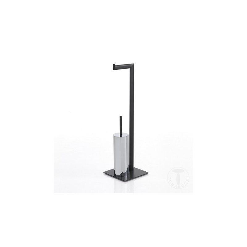 COLONNA PORTA CARTA IGIENICA JANNY BLACK TOMASUCCI