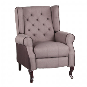Poltrona Recliner Relax in tessuto modello Pacifica colore Tortora