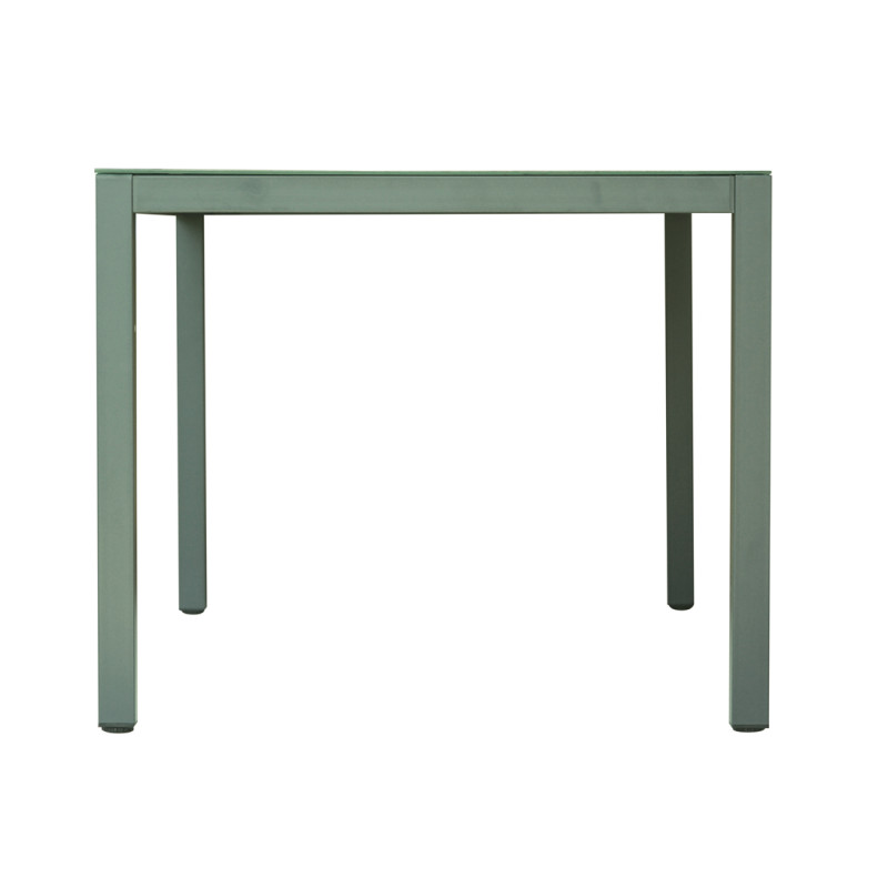 Dining set Tarquinia ferro verde Moia 4 sedie elegante e robusto