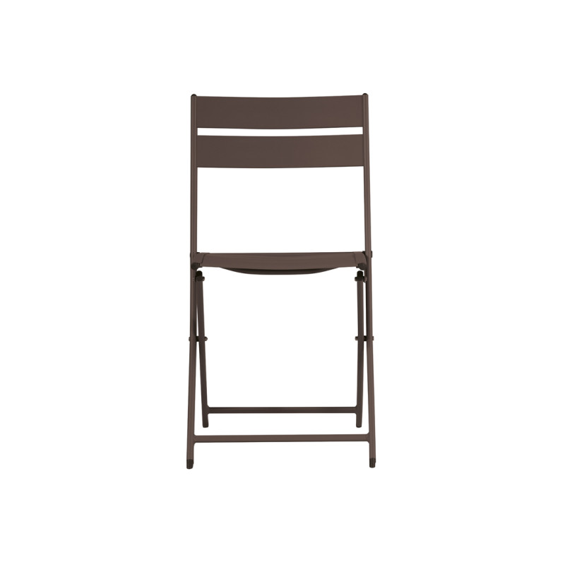Set Tavolo Balcone + 6 sedie Lucca MOIA chocolate