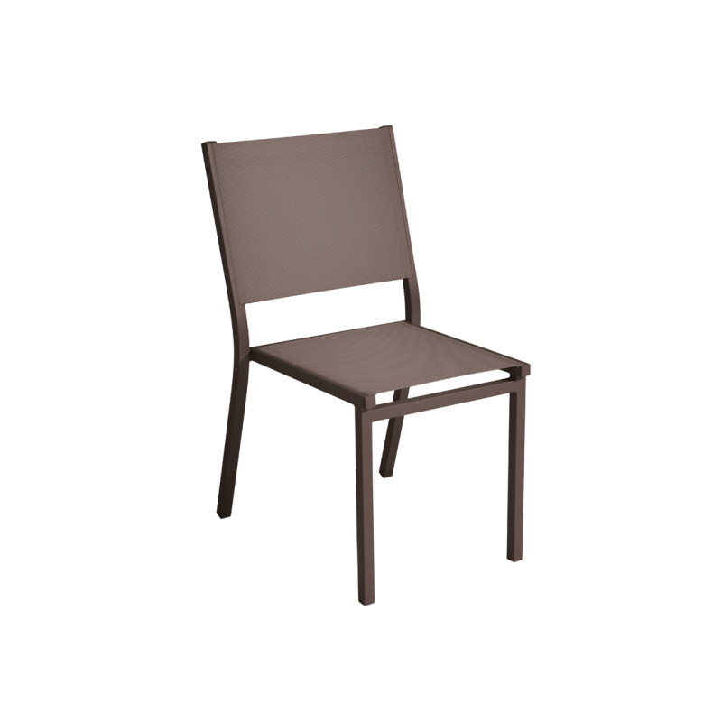 Set Tavolo Balcone + 6 Sedie Elba MOIA chocolate