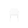 Set Balcony Valencia Bianco Moia | 2 Poltrone + Tavolino