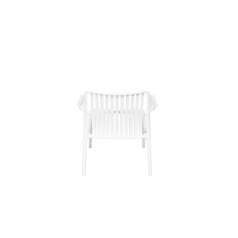 Set Balcony Valencia Bianco Moia | 2 Poltrone + Tavolino