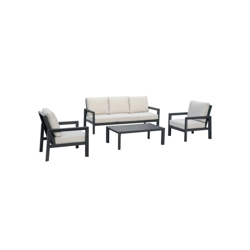 Set MOIA Nizza antracite alluminio