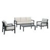 Set MOIA Nizza antracite alluminio