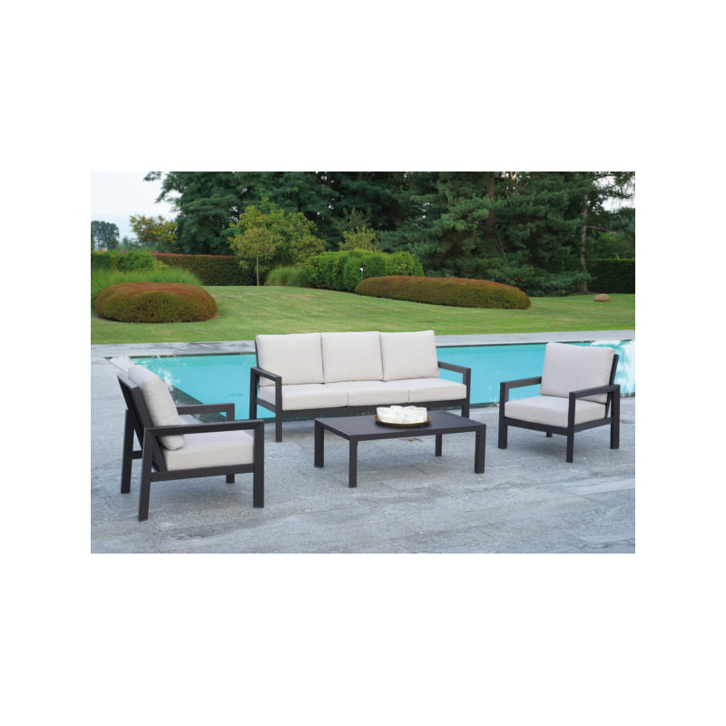 Set MOIA Nizza antracite alluminio