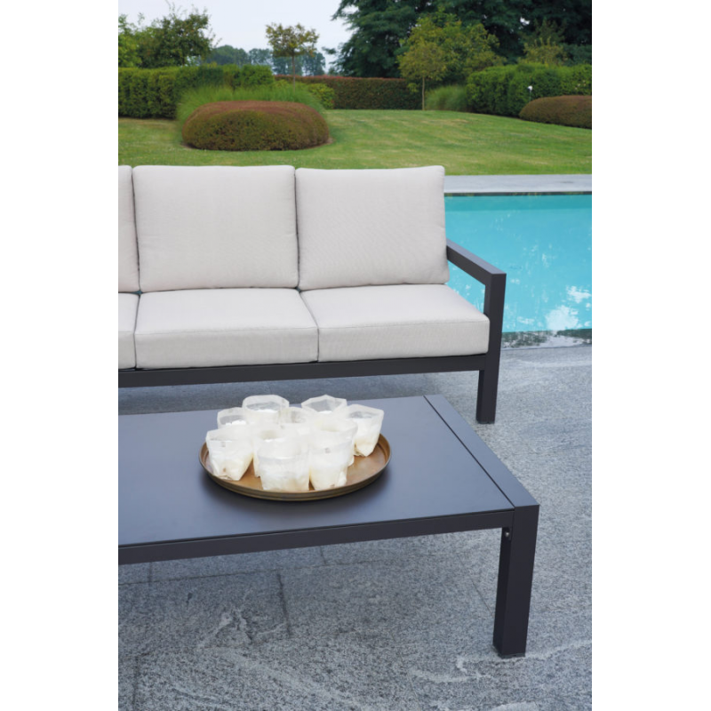 Set MOIA Nizza antracite alluminio