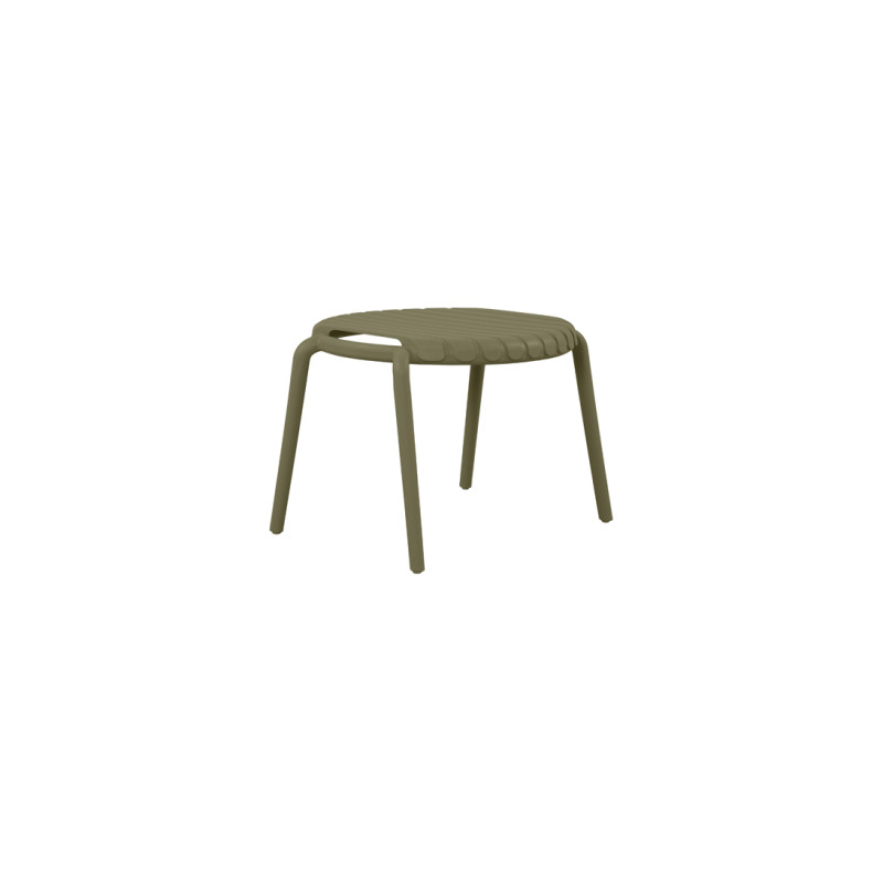 Set Tavolino Balcony + 2 Poltrone Balcony Set Valencia Resina Verde Moia