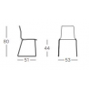 ALICE a slitta set da 2 MADE IN ITALY SCAB DESIGN