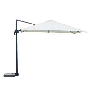 Ombrellone California MOIA 3x4 mt. con tilt basculante fusto antracite e maniglione in alluminio