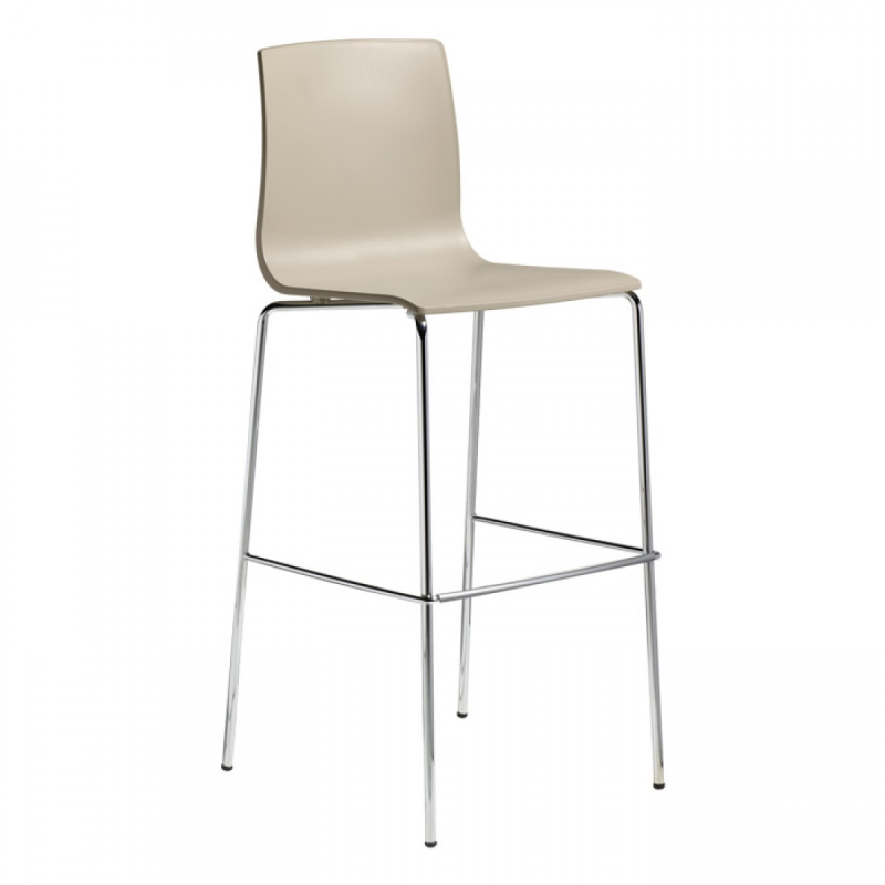 SET DUE SGABELLI ALICE HT 65CM TECNOPOLIMERO MADE IN ITALY SCAB DESIGN
