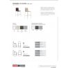 SET DUE SGABELLI ALICE HT 65CM TECNOPOLIMERO MADE IN ITALY SCAB DESIGN