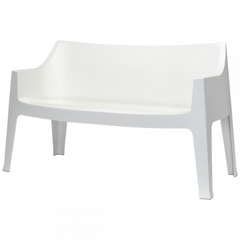 SET DUE DIVANO COCCOLONA TECNOPOLIMERO SCAB DESIGN