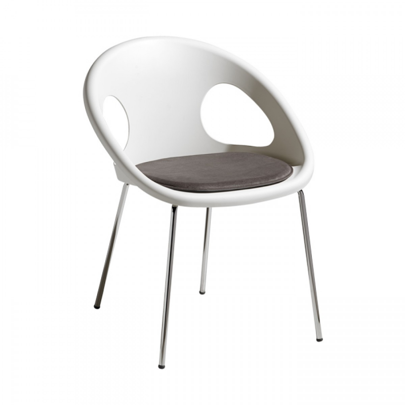 SET 2 SEDIE DROP TECNOPOLIMERO MADE IN ITALY SCAB DESIGN