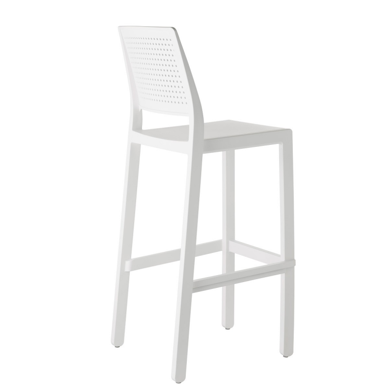 SET 4 SGABELLI EMI TECNOPOLIMERO HT 65CM MADE IN ITALY SCAB DESIGN