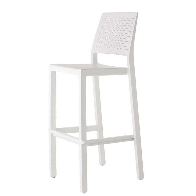 SET 4 SGABELLI EMI TECNOPOLIMERO HT 65CM MADE IN ITALY SCAB DESIGN