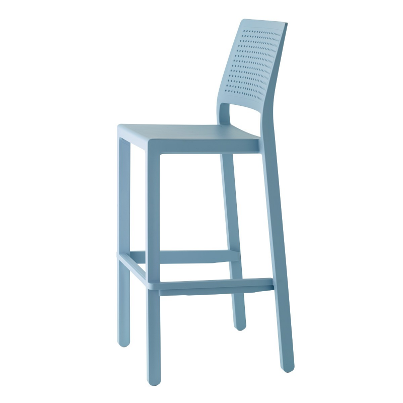 SET 4 SGABELLI EMI TECNOPOLIMERO HT 75CM SCAB DESIGN