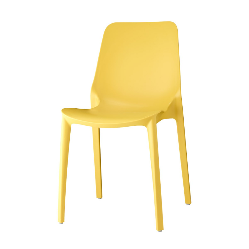SET 6 SEDIE GINEVRA TECNOPOLIMERO SCAB DESIGN