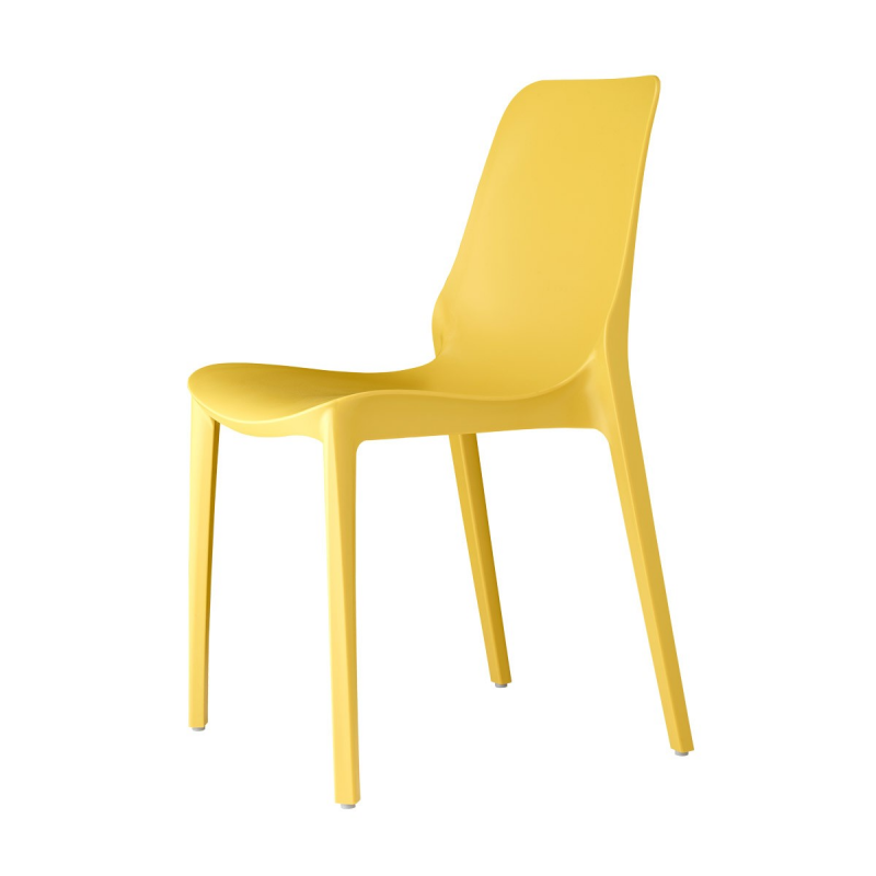 SET 6 SEDIE GINEVRA TECNOPOLIMERO SCAB DESIGN