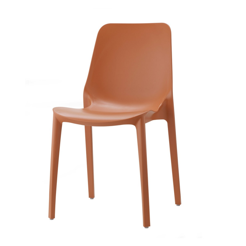 SET 6 SEDIE GINEVRA TECNOPOLIMERO SCAB DESIGN