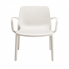 SET 2 SEDIE GINEVRA LOUNGE TECNOPOLIMERO MADE IN ITALY SCAB DESIGN